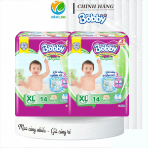 Tã/Bỉm Bobby Quần ST XL14 Miếng*6
