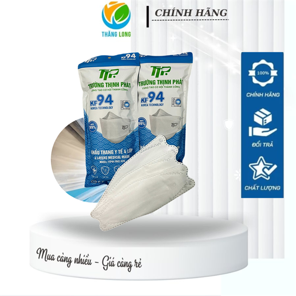 Khẩu trang KF94 Trường Thịnh Phát gói 10 miếng