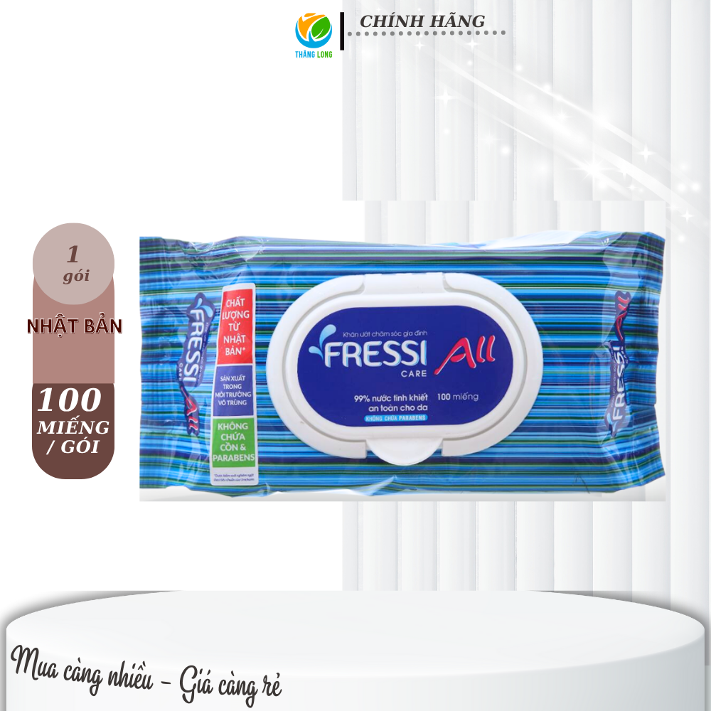 Khăn Ướt Fressi Care All 100 miếng
