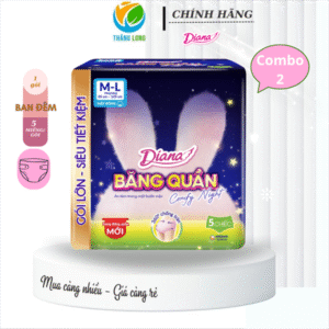 Băng Vệ Sinh Quần Diana Comfy Night Size M-L 5 Miếng