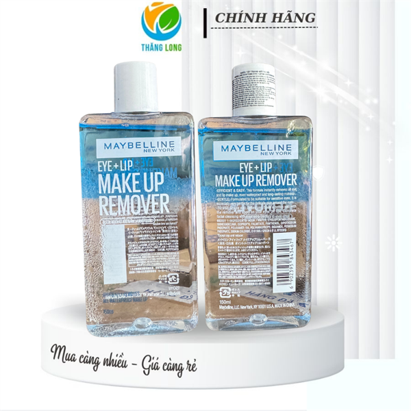 Nước Tẩy Trang Mắt Môi Maybelline 150ml