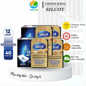 Bông tẩy trang Silcot miếng đôi 40 miếng