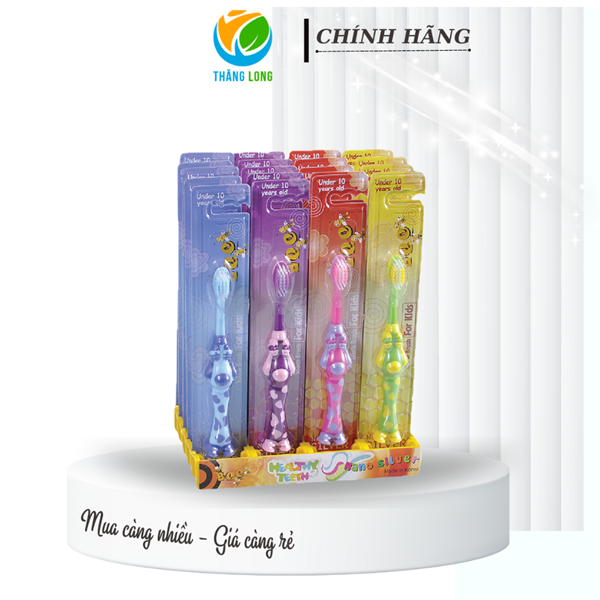 Bàn chải trẻ em Bee B139 (chuộtthỏ mèo)
