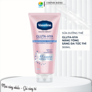 Sữa Dưỡng Thể Vaseline Gluta-Hya 4x Nâng Tông Tức Thì 300ml