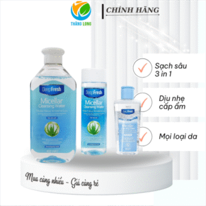 Nước tẩy trang Deepfresh Face, mắt, môi  400ml