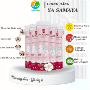 Bông tẩy trang Ban Lan Nga YA SAMAYA 120M