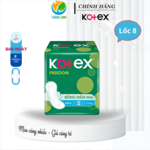 Băng Vệ Sinh KOTEX FREEDOM DÀY CÁNH 8 MIẾNG