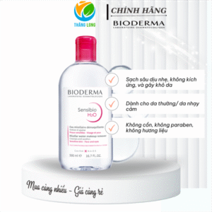 Nước tẩy trang Bioderma Hồng 500ml