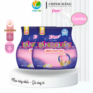 Băng Vệ Sinh Diana Sensi băng quần Size XL 2 Miếng