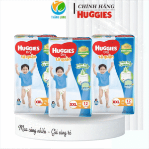 TÃ QUẦN HUGGIES XXL12 Miếng