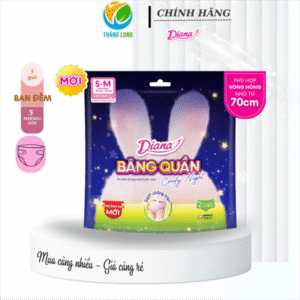 Băng Vệ Sinh Quần Diana Comfy Night Size S-M 2 Miếng