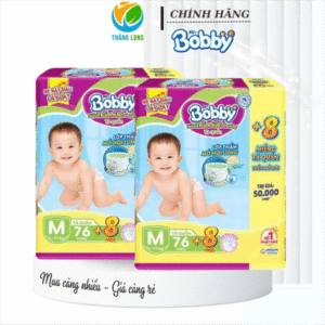 Tã/Bỉm Quần Bobby SKT M76(6) Miếng