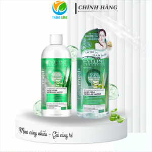 Nước tẩy trang Eveline dịu mát da chiết xuấ lô hội facemed 400ml