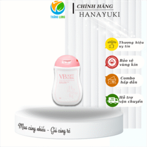 Dung dịch vệ sinh hanayuki VB Soft & Silk hồng 150g