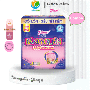 Băng Vệ Sinh Diana Sensi băng quần Size L 5 Miếng