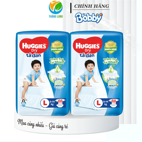 TÃ DÁN HUGGIES L68*3 303.6
