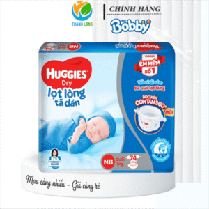 TẢ DÁN HUGGIES SƠ SINH XS74*3 201.7