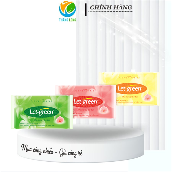 Khăn giấy bỏ túi LETGREEN