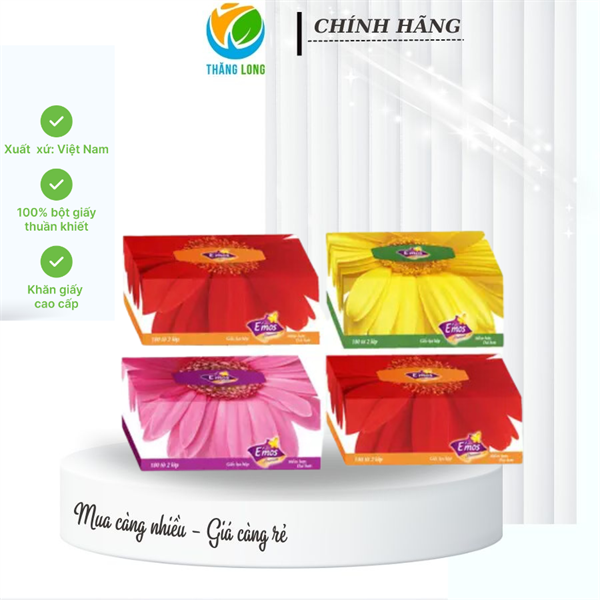 Giấy hộp Emos Premium 180 tờ
