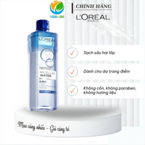 Nước tẩy trang L'Oréal sạch sâu 3in1 XD CT 400ml