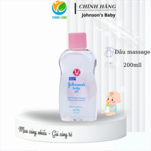 Dầu thơm Johnson's Baby oil 200ml