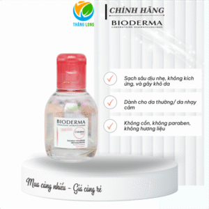 Nước tẩy trang Bioderma Hồng 100 ML