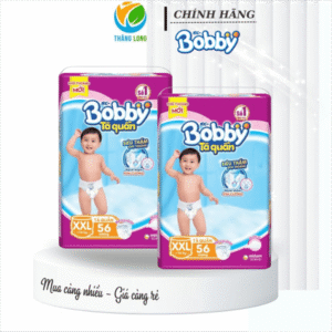 Tã/Bỉm Quần Bobby Siêu Thấm XXL60(6) Miếng