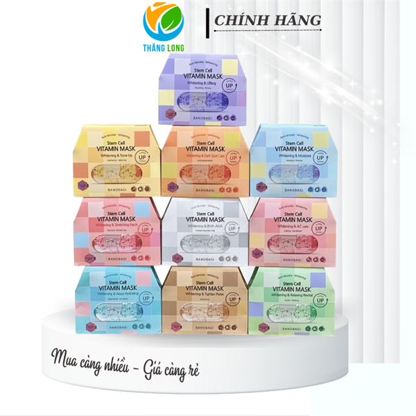 Mặt nạ viên thuốc Stem Cell VITAMIN MASK
