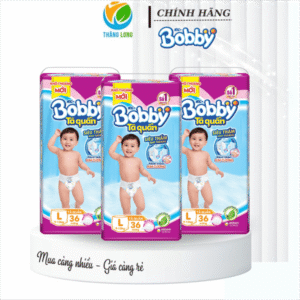 Tã/ Bỉm Quần Bobby L36 Miếng