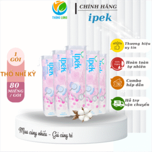 Bông tẩy trang Ipek 80 miếng