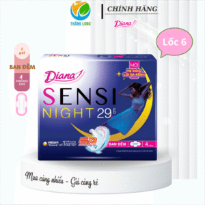 Băng Vệ Sinh Diana Sensi Night 35cm 3 Miếng