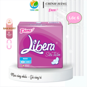 Băng vệ sinh Libera ST MAXI dày Cánh 8 miếng