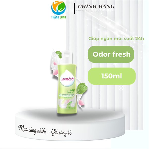 Dung dịch vệ sinh LACTACYD Odor Fresh 150 Miếng*24 (Xl)