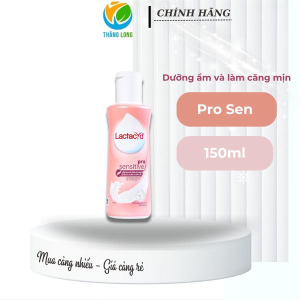 Dung dịch vệ sinh LACTACYD Pro Sen 150 Miếng*24 (hồng/đỏ)