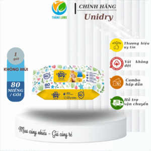 Khăn ướt Unidry BABY WTP 80PCS