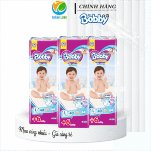 Tã/Bỉm Dán Bobby ST L40 Miếng