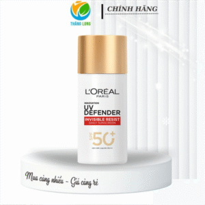 Kem Chống nắng L'Oréal Paris x20 thoáng da mỏng nhẹ 50ml màu đỏ