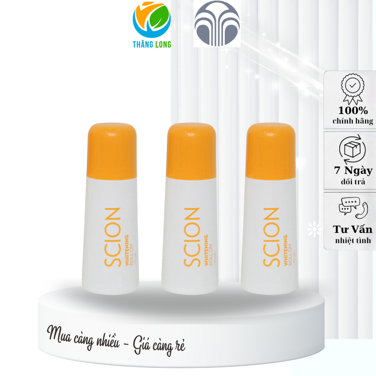 Lăn khử mùi Scion Nuskin 75ml