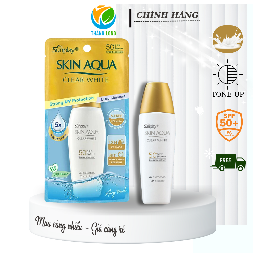 Sữa Chống Nắng Trắng Da Sunplay Skin Aqua