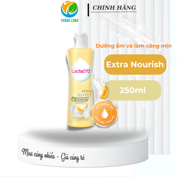 Dung dịch vệ sinh LACTACYD Feminine Wash Extra Nourish 250ml*24 (VÀNG)