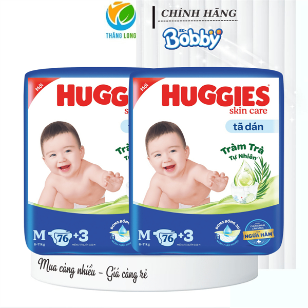 TÃ DÁN HUGGIES M76*3 325.7