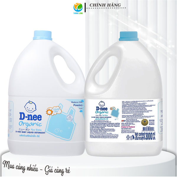 DNEE CTY Nước giặt 3L xanh dương