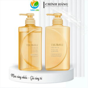 Bộ Gội Xả Tsubaki Phục Hồi Ngăn Rụng Tóc 490mlx2