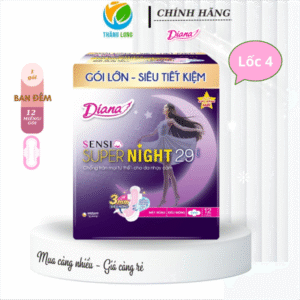 Băng Vệ Sinh Diana Sensi Night 29cm 12 Miếng