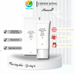 Kem chống nắng Hanayuki mặt