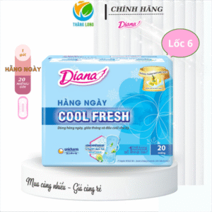 Băng Vệ Sinh Diana Daily Sensi Cool 20 Miếng