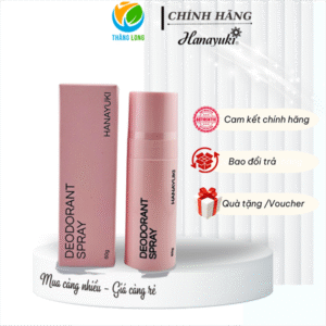 Xịt khử mùi Hanayuki Deodorant Spray 60g
