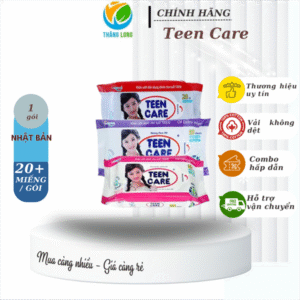 khăn ướt teencare 20+4 tờ HỒNG