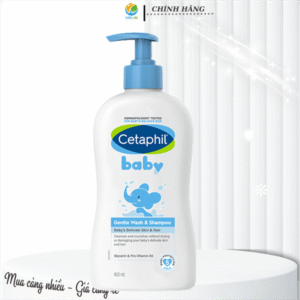 Sữa Tắm Gội Bé Cetaphil Baby Gentle Wash&Shampoo 400ml