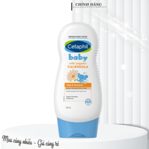 Sữa tắm gội hoa cúc Cetaphil Calendula 230ml